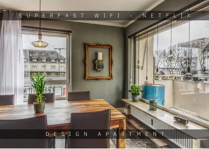 Zentrales 130 Qm Design-Appartement Mit Extras